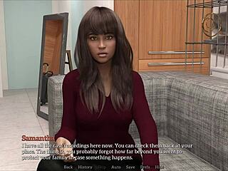 my new memories 62 with brunette in game