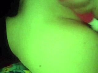 chubby mature woman indulges in solo masturbation at home