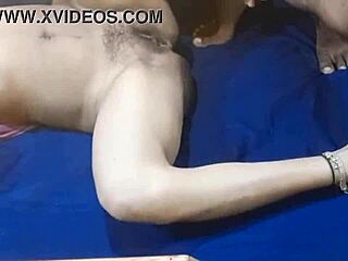 Indian college girlfriend burning to get banged hard