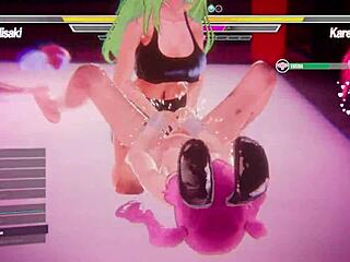 hey girls, check out this intense lesbian battle with anal fingering and assfucking 😈🔥