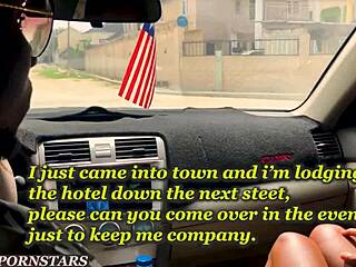 I Meet Sexy Ebony Girl on Street and Fuck Her Hard in Doggystyle Creampie.