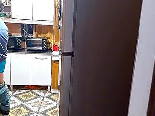 Come see the wife’s sinful kitchen affair!