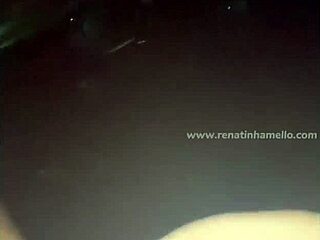 Renatinha Mello peeing in public street with anal and squirting 😏