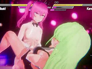 hey girls, check out this intense lesbian battle with anal fingering and assfucking 😈🔥