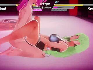 hey girls, check out this intense lesbian battle with anal fingering and assfucking 😈🔥