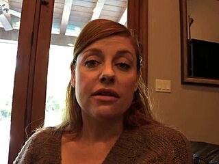 Skinny redhead bimbo with tattoo gets her tight pussy licked by brunette lesbian