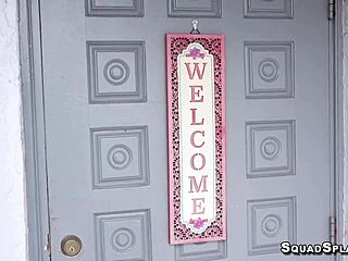 Petite Teen Josie Tucker Enjoys Big Cock in Doggystyle, Missionary, and Riding Positions