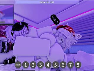 Having fun in a condominium on roblox game