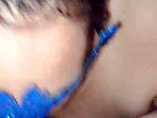 hey, watch this hot homemade anal blowjob with hairy natural tits and lingerie, ending in a cumshot orgasm