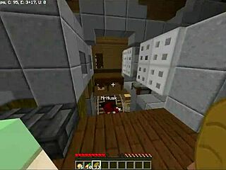 Novinhos Carecas and the priest showing his staff in Iggsburn Village Part 2