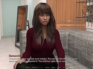 my new memories 62 with brunette in game