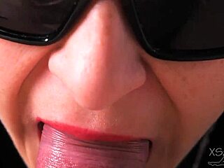 Hey Any, give me that extreme close-up blowjob now, you whore!