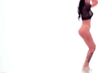 laura athens is such a diva with her big tits.