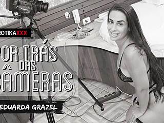 watch eduarda grazel tease with her big cock backstage?