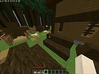 Novinhos Carecas and the priest showing his staff in Iggsburn Village Part 2