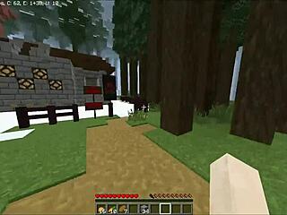 Novinhos Carecas and the priest showing his staff in Iggsburn Village Part 2