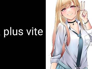 marin kitagawa tells you to jerk off and cum in my ass?