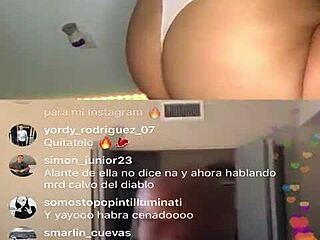 Thick Ass Puerto Rican Latina Shows Big Ass and Natural Tits on The6Show
