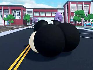 my thicc avatar dances with huge ass shaking for you