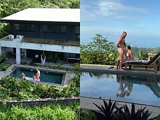 Sexo Real Al Aire Libre Con Múltiples Ángulos Y Corrida Facial