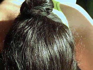 big booty latina gets blowjob in doggystyle