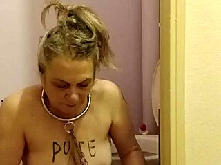 housewife slave humiliated in public session