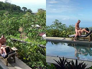 Sexo Real Al Aire Libre Con Múltiples Ángulos Y Corrida Facial