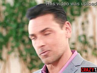 Petite Asian Babysitter Squirts and Takes Boss's Monster Cock Hard