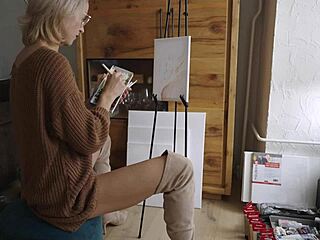 Painting Pretty Pussy Flower with Sexy Flair!