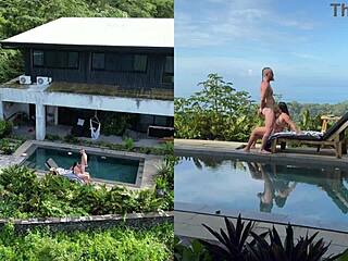 Sexo Real Al Aire Libre Con Múltiples Ángulos Y Corrida Facial