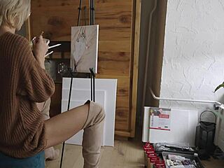 Painting Pretty Pussy Flower with Sexy Flair!