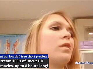 dr tampa torments blonde olivia kassady in lesbian hospital clinic