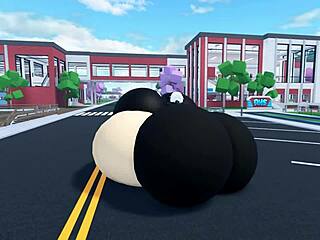 my thicc avatar dances with huge ass shaking for you