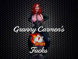 Granny Carmen Angel Stars in Epic Old Gilf Fuck