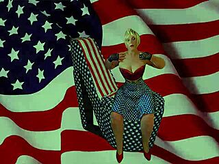 Granny Carmen an All-American Gilf Fuck & Creampie Close Up