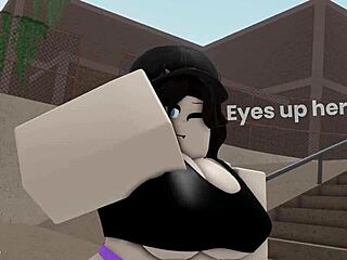 emo girl flashes me in skatepark then rides