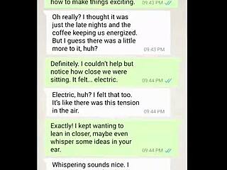 Coworkers moan about fantasies.