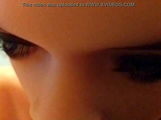 Hey, watch this sex doll delivering an epic blowjob.