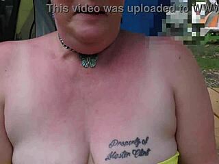 i can't believe i did this public display at the holiday park as a submissive milf