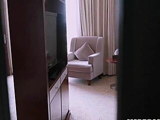 Busty Japanese girl cheats for anal! How does she handle double penetration so rough?