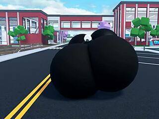 my thicc avatar dances with huge ass shaking for you