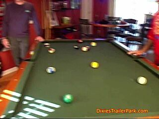 My Step Sister Turns Pool Hall Slut. Young Student Handles Outdoor Interracial Blowbang with Facials and Group Action!