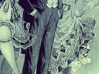 Vintage erotic animation with doggystyle and bent over scenes