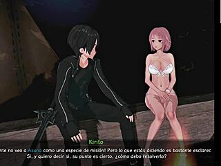 Whoa, intense camping sex in SAO NTR!