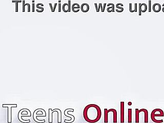 British Blonde 18 Year Old Student Gets Her Pussy Eaten