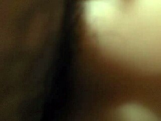 blonde teen with huge tits gets a cumshot all over them, wow!