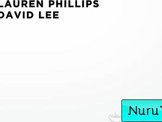 Blonde masseuse Lauren Phillips craves David's hard cock