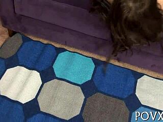 Suggestive foreplay leads to gripping sex with blowjobs and missionary fucking