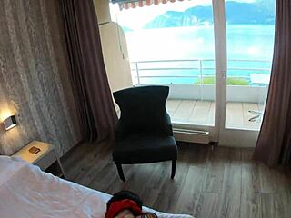 Latina Beauty Feels Intense Ecstasy Blindfolded In Hotel Room Cum Bath