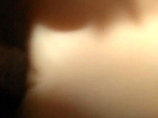 blonde teen with huge tits gets a cumshot all over them, wow!